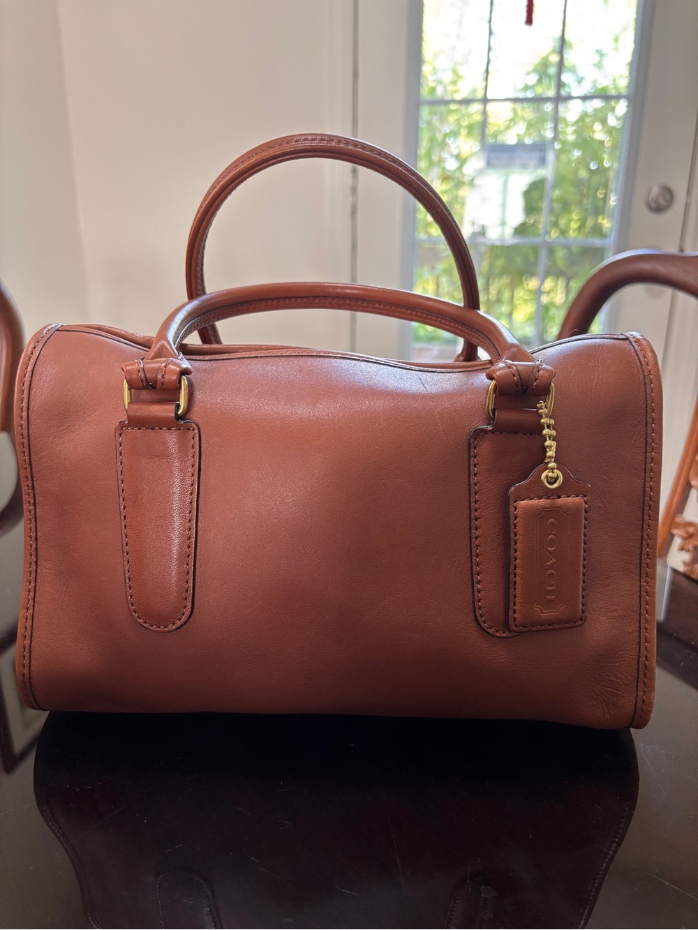 Coach Madison Satchel Re-Edition 17995